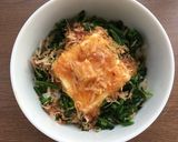 豆腐まるまる、ずぼら～豆腐丼作り方1写真