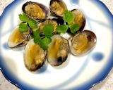 あさりの酒蒸し酢味噌かけ三つ葉とともに作り方5写真