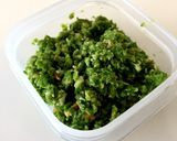 山菜のコシアブラでコシアブラベーゼ作り方3写真