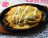 オム焼きそば♪たまご1つでコーティン具作り方2写真