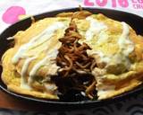 オム焼きそば♪たまご1つでコーティン具作り方4写真