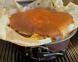 ミキサーで混ぜるだけバスク風チーズケーキ作り方7写真