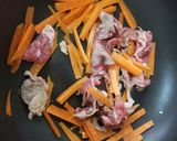 厚揚げと豚肉の味噌ごま炒め作り方3写真