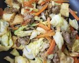 厚揚げと豚肉の味噌ごま炒め作り方5写真