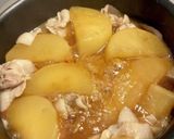 大根と豚バラ肉の煮物作り方4写真