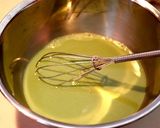 母の日に。エディブルフラワー抹茶ムース作り方2写真