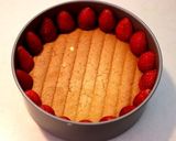母の日に。エディブルフラワー抹茶ムース作り方4写真