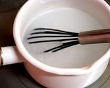 母の日に。エディブルフラワー抹茶ムース作り方5写真