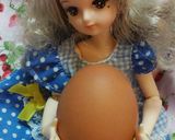 リカちゃんサイズ♡錦卵？二色卵？ꕤ*.ﾟ作り方1写真