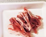 豚白菜の味噌スープ煮作り方1写真