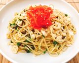 冷やしたぬきパスタ作り方3写真