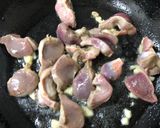 砂肝とナスのカレー炒め作り方4写真