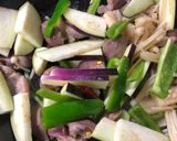 砂肝とナスのカレー炒め作り方5写真