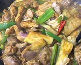 砂肝とナスのカレー炒め作り方6写真