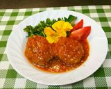 野菜たっぷり、煮込ハンバーグ作り方8写真