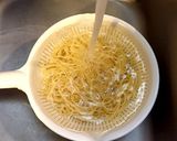 トマトとツナの和風冷製パスタ作り方5写真