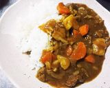 とろろろろ〜♫圧力鍋で作る牛すじカレー作り方8写真