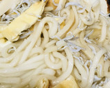 かんたん●しらす煮込み焼きうどん作り方3写真