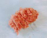 白だしで！新玉ねぎとヒレカツの玉子とじ作り方3写真