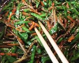 絹さや入りきんぴらごぼう作り方4写真