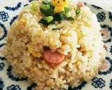 レンジで簡単　チャーハン風卵かけご飯♪作り方11写真