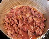 簡単おつまみ★砂肝のしょうが煮作り方5写真