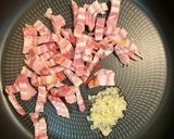 たっぷりこってりカルボナーラ作り方2写真