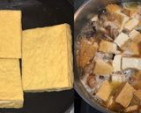 鶏肉と厚揚げと菜の花の香錯煮作り方4写真