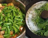 鶏肉と厚揚げと菜の花の香錯煮作り方5写真