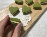 抹茶のホワイトチョコサンドクッキー作り方9写真