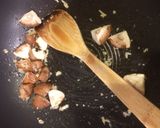 厚揚げと小松菜としいたけの炒め煮♪作り方3写真