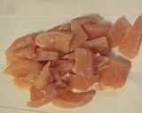 鶏胸肉と空豆のかき揚げ作り方2写真