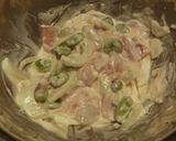 鶏胸肉と空豆のかき揚げ作り方3写真