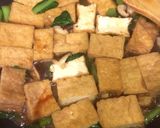 厚揚げと小松菜としいたけの炒め煮♪作り方5写真