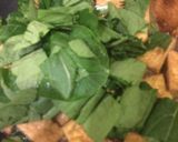 厚揚げと小松菜としいたけの炒め煮♪作り方6写真