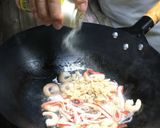 簡単アレンジ【海鮮カニ玉そうめん♡】作り方4写真