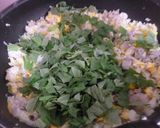 大葉たっぷり！チャーハン♪大葉香る～作り方8写真