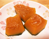 かぼちゃの煮付け（煮物） 挽き肉あんかけ作り方1写真