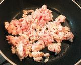 かぼちゃの煮付け（煮物） 挽き肉あんかけ作り方2写真