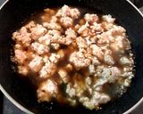 かぼちゃの煮付け（煮物） 挽き肉あんかけ作り方3写真