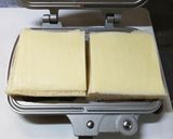 簡単◎ホットサンド◎☆ハムチーズ玉子☆作り方3写真