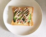 朝ごはんに！トースト☆作り方3写真