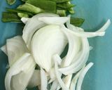 豚バラ薄切肉のポークチャップ風作り方2写真