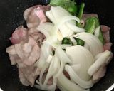 豚バラ薄切肉のポークチャップ風作り方4写真