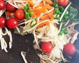もやしとミニトマトの卵中華炒め作り方12写真