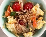 もやしとミニトマトの卵中華炒め作り方14写真