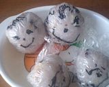 なんちゃってキャラ弁♬お絵かきおにぎり作り方3写真