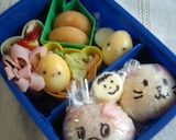 なんちゃってキャラ弁♬お絵かきおにぎり作り方4写真