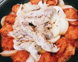 フライパンで簡単♡完熟トマトと鶏肉焼き♡作り方3写真
