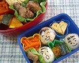 なんちゃってキャラ弁♬お絵かきおにぎり作り方1写真